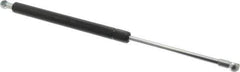 Value Collection - 0.32" Rod Diam, 0.75" Tube Diam, 30 Lb Capacity, Fixed Force Gas Spring - 15.25" Extended Length, 5" Stroke Length, Metal Socket, Black Nitride Piston - Exact Tool & Supply