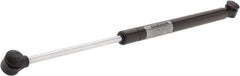 Value Collection - 0.32" Rod Diam, 0.75" Tube Diam, 60 Lb Capacity, Fixed Force Gas Spring - 15.25" Extended Length, 5" Stroke Length, Plastic Ball Socket, Black Nitride Piston - Exact Tool & Supply