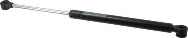 Value Collection - 0.32" Rod Diam, 0.75" Tube Diam, 120 Lb Capacity, Fixed Force Gas Spring - 15.25" Extended Length, 5" Stroke Length, Plastic Ball Socket, Black Nitride Piston - Exact Tool & Supply