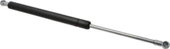 Value Collection - 0.32" Rod Diam, 0.75" Tube Diam, 120 Lb Capacity, Fixed Force Gas Spring - 15.25" Extended Length, 5" Stroke Length, Metal Socket, Black Nitride Piston - Exact Tool & Supply