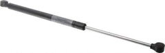 Value Collection - 0.32" Rod Diam, 0.75" Tube Diam, 30 Lb Capacity, Fixed Force Gas Spring - 17" Extended Length, 6" Stroke Length, Plastic Ball Socket, Black Nitride Piston - Exact Tool & Supply