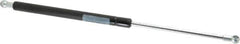 Value Collection - 0.32" Rod Diam, 0.75" Tube Diam, 30 Lb Capacity, Fixed Force Gas Spring - 17" Extended Length, 6" Stroke Length, Metal Socket, Black Nitride Piston - Exact Tool & Supply