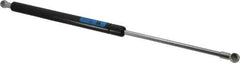 Value Collection - 0.32" Rod Diam, 0.75" Tube Diam, 60 Lb Capacity, Fixed Force Gas Spring - 17" Extended Length, 6" Stroke Length, Metal Socket, Black Nitride Piston - Exact Tool & Supply