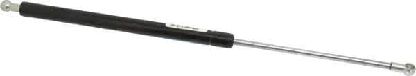 Value Collection - 0.32" Rod Diam, 0.75" Tube Diam, 20 Lb Capacity, Fixed Force Gas Spring - 19.63" Extended Length, 7" Stroke Length, Metal Socket, Black Nitride Piston - Exact Tool & Supply