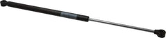 Value Collection - 0.32" Rod Diam, 0.75" Tube Diam, 30 Lb Capacity, Fixed Force Gas Spring - 19.63" Extended Length, 7" Stroke Length, Plastic Ball Socket, Black Nitride Piston - Exact Tool & Supply
