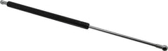 Value Collection - 0.32" Rod Diam, 0.75" Tube Diam, 30 Lb Capacity, Fixed Force Gas Spring - 19.63" Extended Length, 7" Stroke Length, Metal Socket, Black Nitride Piston - Exact Tool & Supply