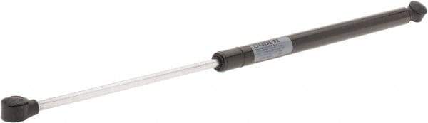 Value Collection - 0.32" Rod Diam, 0.75" Tube Diam, 60 Lb Capacity, Fixed Force Gas Spring - 19.63" Extended Length, 7" Stroke Length, Plastic Ball Socket, Black Nitride Piston - Exact Tool & Supply