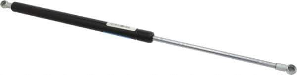 Value Collection - 0.32" Rod Diam, 0.75" Tube Diam, 90 Lb Capacity, Fixed Force Gas Spring - 19.63" Extended Length, 7" Stroke Length, Metal Socket, Black Nitride Piston - Exact Tool & Supply