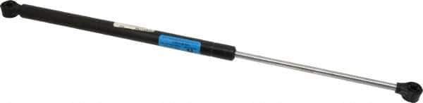 Value Collection - 0.32" Rod Diam, 0.75" Tube Diam, 120 Lb Capacity, Fixed Force Gas Spring - 19.63" Extended Length, 7" Stroke Length, Plastic Ball Socket, Black Nitride Piston - Exact Tool & Supply