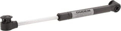 Value Collection - 0.24" Rod Diam, 0.59" Tube Diam, 60 Lb Capacity, Fixed Force Gas Spring - 9.6" Extended Length, 3.15" Stroke Length, Plastic Ball Socket, Black Nitride Piston - Exact Tool & Supply