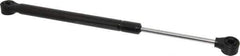 Value Collection - 0.24" Rod Diam, 0.59" Tube Diam, 20 Lb Capacity, Fixed Force Gas Spring - 12" Extended Length, 3.5" Stroke Length, Plastic Ball Socket, Black Nitride Piston - Exact Tool & Supply