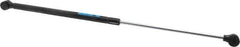 Value Collection - 0.24" Rod Diam, 0.59" Tube Diam, 40 Lb Capacity, Fixed Force Gas Spring - 19.68" Extended Length, 8" Stroke Length, Plastic Ball Socket, Black Nitride Piston - Exact Tool & Supply