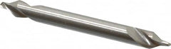 Magafor - #1 Plain Cut 60° Incl Angle High Speed Steel Combo Drill & Countersink - Exact Tool & Supply