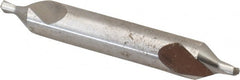 Magafor - #4 Plain Cut 60° Incl Angle High Speed Steel Combo Drill & Countersink - Exact Tool & Supply