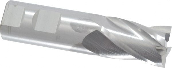 RobbJack - 1", 1-1/2" LOC, 1" Shank Diam, 4" OAL, 4 Flute, Solid Carbide Square End Mill - Exact Tool & Supply