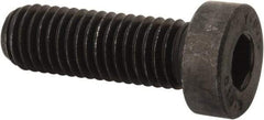 Value Collection - M10x1.50 Metric Coarse Hex Socket Drive, Low Socket Cap Screw - Grade 10.9 Alloy Steel, Black Oxide Finish, Fully Threaded, 30mm Length Under Head - Exact Tool & Supply