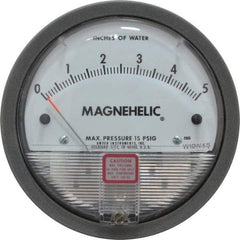 Dwyer - 15 Max psi, 2% Accuracy, NPT Thread Air Filter Kit - 1/8 Inch Thread, 5 Inch Water Column, 140°F Max - Exact Tool & Supply