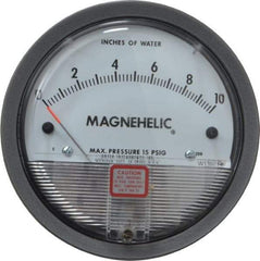 Dwyer - 15 Max psi, 2% Accuracy, NPT Thread Air Filter Kit - 1/8 Inch Thread, 10 Inch Water Column, 140°F Max - Exact Tool & Supply