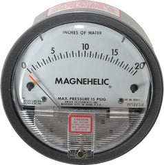 Dwyer - 15 Max psi, 2% Accuracy, NPT Thread Air Filter Kit - 1/8 Inch Thread, 20 Inch Water Column, 140°F Max - Exact Tool & Supply