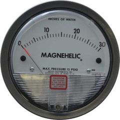 Dwyer - 15 Max psi, 2% Accuracy, NPT Thread Air Filter Kit - 1/8 Inch Thread, 30 Inch Water Column, 140°F Max - Exact Tool & Supply