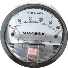 Dwyer - 15 Max psi, 2% Accuracy, NPT Thread Air Filter Kit - 1/8 Inch Thread, 50 Inch Water Column, 140°F Max - Exact Tool & Supply