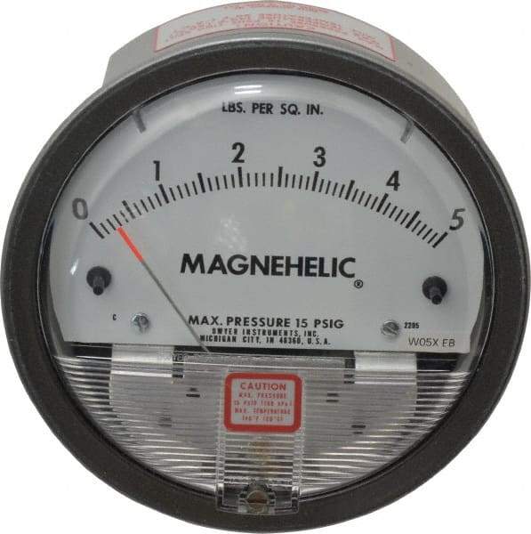 Dwyer - 15 Max psi, 2% Accuracy, NPT Thread Air Filter Kit - 1/8 Inch Thread, 5 Maximum PSI, 140°F Max - Exact Tool & Supply