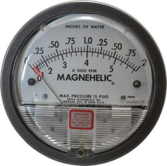 Dwyer - 15 Max psi, 2% Accuracy, NPT Thread Air Filter Kit - 1/8 Inch Thread, 2 Inch Water Column, 140°F Max - Exact Tool & Supply