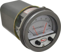 Dwyer - 25 Max psi, 2% Accuracy, NPT Thread Photohelic Pressure Switch - 1/8 Inch Thread, 25 Inch Water Column, 120°F Max - Exact Tool & Supply