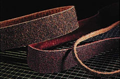 Superior Abrasives - 4" Wide x 132" OAL, Aluminum Oxide Abrasive Belt - Aluminum Oxide, Coarse, Nonwoven - Exact Tool & Supply