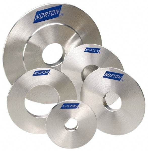 Norton - Deburring Wheel 2" Diam Reduced Bushing - Reduces Bushings from 2" to 1-1/4" Arbor Size, for 12" Diam Flap & Convolute Wheels - Exact Tool & Supply