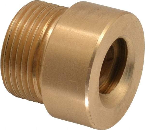 Keystone Threaded Products - 1.12" Long, 1" High, 1/2" Thread Length, Bronze, Right Hand, Round, Precision Acme Nut - 0.937-16 Thread Size, 2C Class of Fit - Exact Tool & Supply