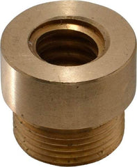 Keystone Threaded Products - 1.12" Long, 1" High, 1/2" Thread Length, Bronze, Right Hand, Round, Precision Acme Nut - 0.937-16 Thread Size, 2C Class of Fit - Exact Tool & Supply