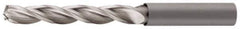 Walter-Titex - 5.55mm 130° Solid Carbide Jobber Drill - Bright Finish, Right Hand Cut, Spiral Flute, Straight Shank, 3.23" OAL, Standard Point - Exact Tool & Supply