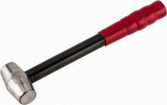 No-Mar - 2 Lb Head 1-1/8" Face Lead Hammer - Vinyl Handle - Exact Tool & Supply