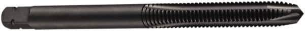 DORMER - 1/2-14" BSPP, 4 Flutes, Plug Chamfer, Oxide Coated, Cobalt British Standard Pipe Tap - 0.4921" Square Size, Series E041 - Exact Tool & Supply