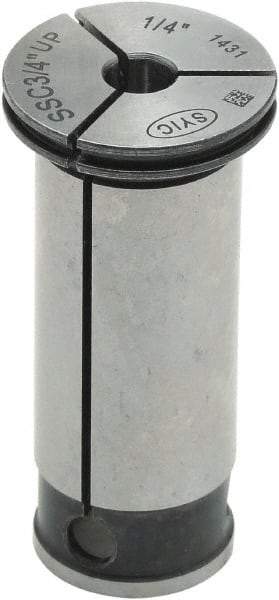 Parlec - 0.4724" ID x 3/4" OD Milling Chuck Collet - 2" OAL, Through Coolant - Exact Tool & Supply