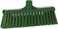Vikan - 5-5/8" OAL Polyester Bristle Lobby Broom - 3" Bristle Length, 11" Wide - Exact Tool & Supply