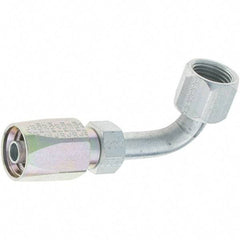 Eaton - Female JIC Steel Hydraulic Hose Female JIC 37° Swivel - -5 Hose Size, 5/16" Hose Diam - Exact Tool & Supply