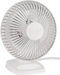 Air King - 6" Blade, 191 Max CFM, Desk Fan - 0.19/0.14 Amps, 120 Volts, 2 Speed - Exact Tool & Supply