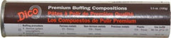Dico - 1/4 Lb Jeweler's Rouge Compound - Red, Use on Gold, Precious Metals & Silver - Exact Tool & Supply
