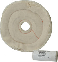 Dico - 6" Diam Cushion Sewn Buffing Wheel Set - Exact Tool & Supply