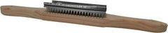 Divine Brothers - Steel Buffing Wheel Rake with Handle - Hardwood Handle - Exact Tool & Supply