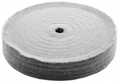 Divine Brothers - 12" Diam x 2" Thick Unmounted Buffing Wheel - Polishing Wheel, 3/4" Arbor Hole - Exact Tool & Supply