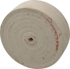 Divine Brothers - 6" Diam x 2" Thick Unmounted Buffing Wheel - Polishing Wheel, 1/2" Arbor Hole - Exact Tool & Supply