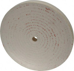 Divine Brothers - 10" Diam x 1" Thick Unmounted Buffing Wheel - Polishing Wheel, 3/4" Arbor Hole - Exact Tool & Supply