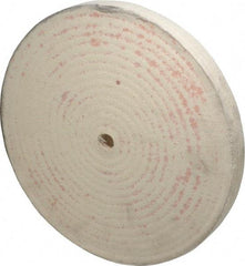 Divine Brothers - 12" Diam x 1" Thick Unmounted Buffing Wheel - Polishing Wheel, 3/4" Arbor Hole - Exact Tool & Supply