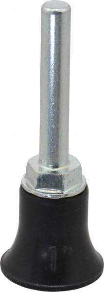 Standard Abrasives - 1" Diam Quick-Change Type S Disc Backing Pad - 1/4" Shank Diam, Medium Density, 40,000 RPM, SocAtt Compatible - Exact Tool & Supply