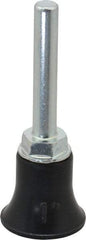 Standard Abrasives - 1" Diam Quick-Change Type S Disc Backing Pad - 1/4" Shank Diam, Medium Density, 40,000 RPM, SocAtt Compatible - Exact Tool & Supply