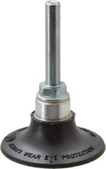 Standard Abrasives - 2" Diam Quick-Change Type S Disc Backing Pad - 1/4" Shank Diam, Medium Density, 25,000 RPM, SocAtt Compatible - Exact Tool & Supply