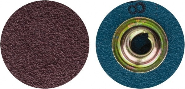Standard Abrasives - 1" 80 Grit Aluminum Oxide Quick Change Disc - Exact Tool & Supply